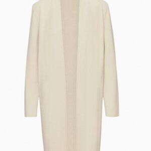 NWT Aritzia Babaton Orpheum Robe in Matte Pearl